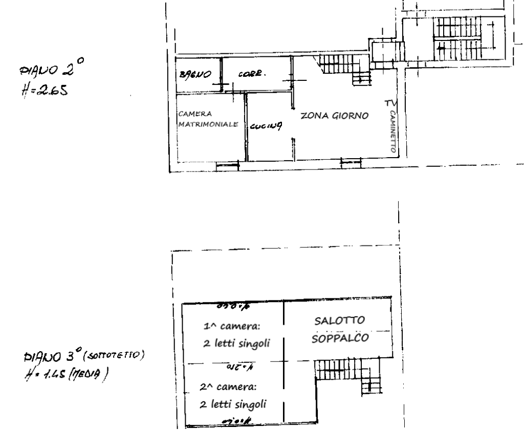 Piantina appartamento 